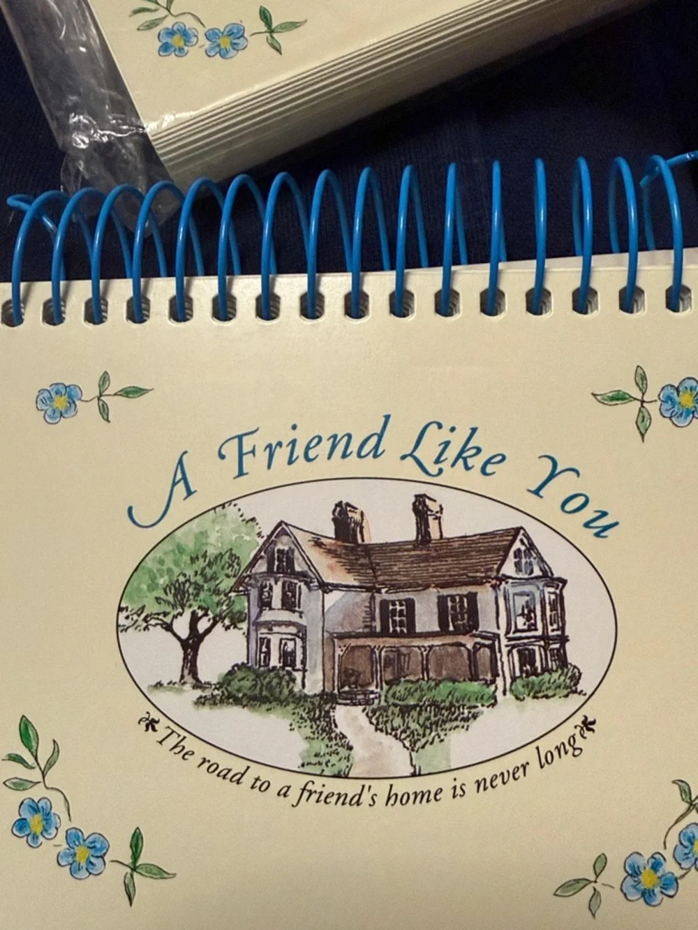 Vintage 1991 A Friend Like You Spiral Friendship Quote Notebook. Brand New.